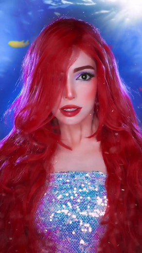 Magical Ariel Transformation Inspired by Anastasia, Halle, and Disney