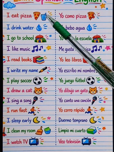 Sing with me and learn Spanish and English with music 🎶🎵 #learnspanish #easyspanish #spanishteacher #usaeducation #spanishforamericans