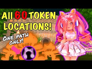 ALL MONSTERCAT TOKEN LOCATIONS 😍 EASY To Follow ONE PATH Tutorial! (Royale High x Monstercat Event)