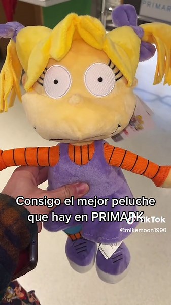 Consigo el mejor peluche de primark #decompras #rugrats #nickelodeon #primark #peluches #decaza #angelicapickles #millenial #retro #fyp #parati #viral #90s