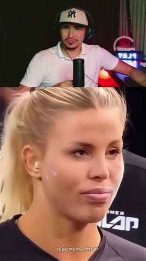 The slap was so big it changed the blonde girl's face #sorts