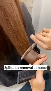1.5M views · 10K reactions | Remove Split ends At Home  Follow for...