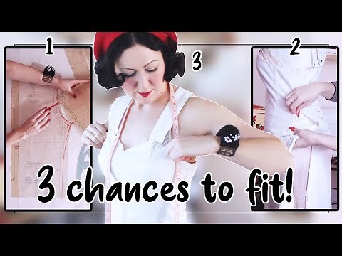 3 STAGES OF FITTING CLOTHES, IF YOU WANT TO SEW CLOTHES THAT FIT! ✂
