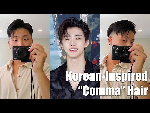 Recreating Trendy Korean Hairstyles (Comma Hair Tutorial)
