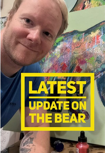 🎨 Work in Progress: Bear in the Making 🐻 Layers, texture, and intuition — this piece is slowly coming to life. There’s something powerful about capturing the strength and spirit of a bear mid-process. ✨ Stay tuned for the final reveal — it’s already roaring with energy. #ArtInProgress #BearPainting #WIPArt #StudioVibes #ContemporaryArt #AnimalArt #ArtistAtWork #CreativeProcess #PaintingReel