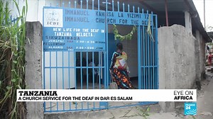 2.2K views |  Deaf people in Tanzania face a multitude of obstacles. One church in Dar es Salaam has introduced special mass in sign language. #Church #chatolics #deaf #africa #Tanzania #EyeOnAfrica | Eye on Africa - France 24 | Facebook