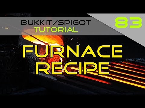 Minecraft Bukkit/Spigot Plugin Tutorial #83: Furnace Recipe