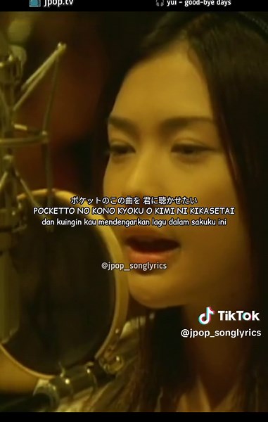 [YUI - GOOD-BYE DAYS] (REUPLOAD) . . #yui #goodbyedays #dorama #taiyounouta #jpop #lagujepang