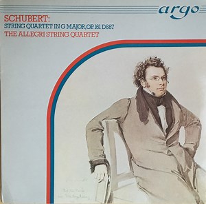 The Allegri String Quartet, Franz Schubert - String Quartet In G Major, Op. 161 D887