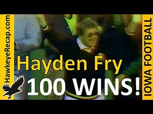 Hayden Fry - Highlights of 100 Wins as Iowa Hawkeyes Head Football Coach (1979-1991)