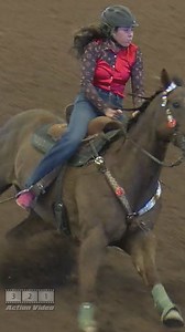 NEW LEADER! Lily Verhoven leads the Friday Open Race with a 14.520 on Digarun at the 2025 NBHA Ariat Super Show @Official NBHA @ariatinternational | 3-2-1 Action Video