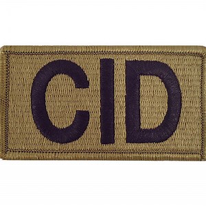 Criminal Investigation Command (CID) MultiCam (OCP) Patch