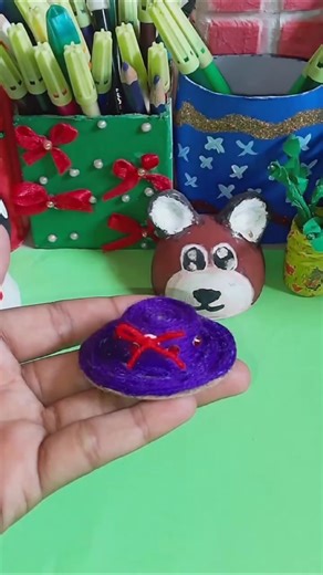 Diy Cap Hairclip #diy #craft #craftideas #handmade #artandcraft #youtubeshorts #ytshorts #craft