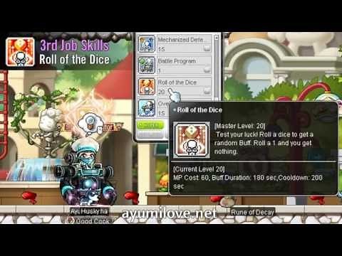 Ayumilove MapleStory Mechanic (메카닉) 1st 2nd 3rd 4th Job Skills