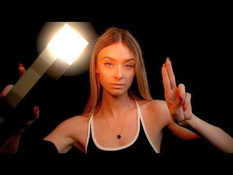ASMR UNPREDICTABLE Eye Exam | Follow My Instructions, Focus Tests & Peripheral Triggers
