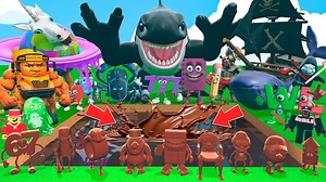 10K views · 138 reactions | Giant Chocolate Pit Vs All New Steal A Brainrot Animals Memes Family In Garry's Mod! #brainrot #garrys_mod #gmod #skibiditoiletmultiverse | Piyush Gaming | Facebook