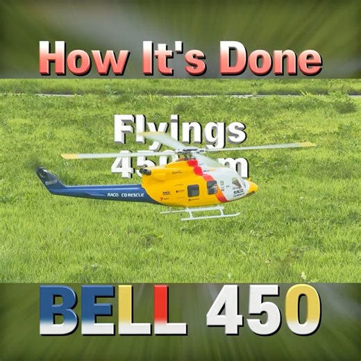 How It's Done, BELL 412 V2, Flywings 450mm