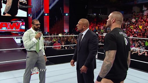 Batista quits WWE Raw, June 2, 2014