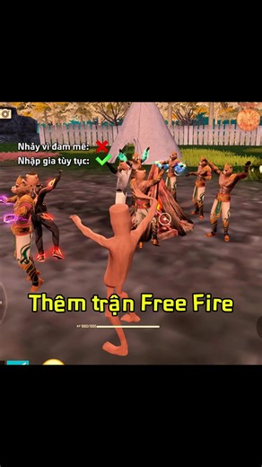 Ai rồi cũng phải HOÁ GẤU thôi! 🐻 #themtranFreeFire #gaming #freefire #freefire_lover