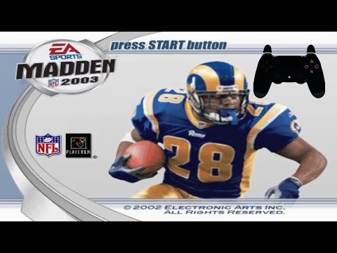 Madden NFL 2003 (PS2 Gameplay)