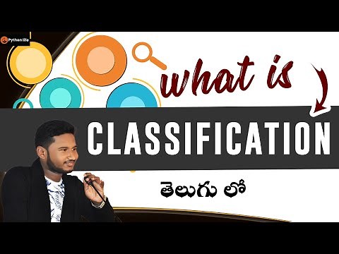 What is Classification