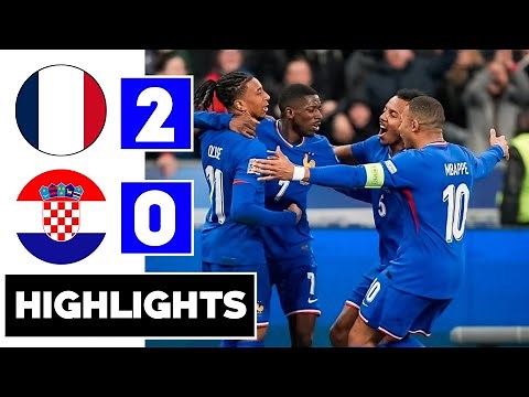France vs Croatia (2-0) All Goals & Extended Highlights