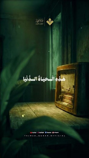 ( ياقوم إنما هذه الحياة الدنيا متاع ) سورة غافر | محمد صديق المنشاوي