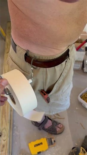 Drywall finishing hack