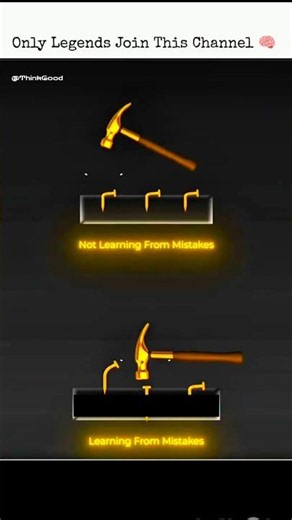 Learning from Mistake. Makes Sucess. #selfimprovement #stayfocused #mindset #discipline