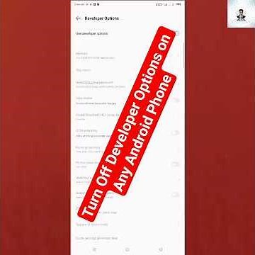 How to Turn Off Developer Options on Any Android Phone – Easy Guide