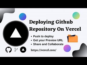 Deploying Github Repository On Vercel
