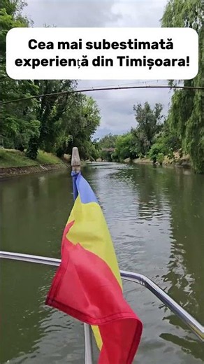 Timișoara arată complet diferit de aici! 😍🚢