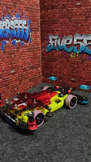 Open Class Neon #tamiya #tamiyamini4wd #mini4wd #customtamiya #tamiyaindonesia