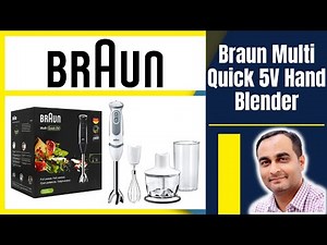Braun Multi Quick 5V Hand Blender, 1000W, 21 Speeds | Unboxing Setup | TECHNICAL SAJID