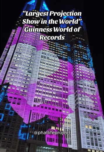 Experience the Largest Free Projection Show in Tokyo