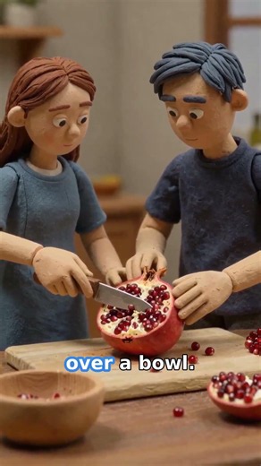 Pomegranate Perfection: Deseed in Seconds!