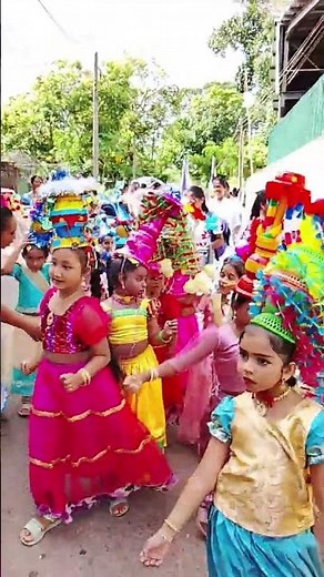 Amazing Sri Lankan Kavadi Dance by Kids 🇱🇰 | Beautiful Perahera Performance | Cultural Festival