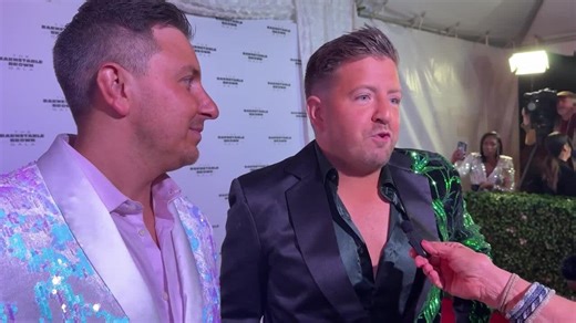 Singer Billy Gilman and his husband get 'Wicked' with their Kentucky Derby fashion