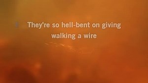 Karaoke Standing Outside the Fire - Garth Brooks - CDG, MP4, KFN - Karaoke Version