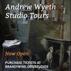 1.7K views · 87 reactions | ✨ Step inside Andrew Wyeth's world and be inspired on a guided tour of his studio in Chadds Ford, PA. Tours of the Andrew Wyeth Studio and the N. C. Wyeth House & Studio—both National Historic Landmarks—are now available at select times, Wednesdays–Sundays, through November 19. Advance reservations are strongly recommended. Reserve your tickets at www.brandywine.org/studios | Brandywine Museum of Art | Facebook