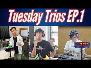 Tuesday Trios #1: 1.60 average: Pyraminx Example solves with Elyas Eyou & Jasper Murray