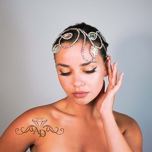 Bellydance Wireframe Diadem, Head Accessories, Hair Accessories, Dance Hair Tiara, Carnaval Show Dance Tiara, Wire Diadem, Wireframe Tiara - Etsy