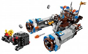 乐高 LEGO 70806 乐高大电影 城堡骑兵 2013速拼评测