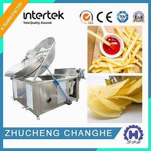 Small Semi-Automatic Potato Chip Production Line Potato Chip Machine
