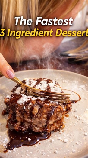 The fastest 3 ingredient dessert