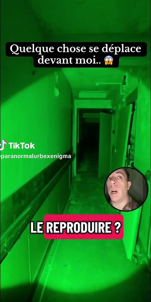 Quelque chose se déplace devant moi en enquête paranormale #urbex #paranormal #live #tiktoklive #livehighlights