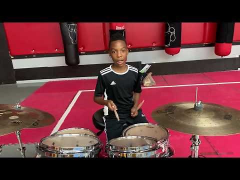 Amazing 11 Year Old Kid Drum Set Solo Player From Atlanta Drum Academy