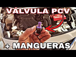 PCV Valve and Hose Replacement on a Nissan Versa