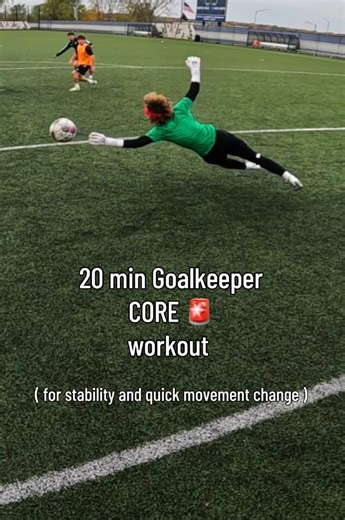 20-Minute Core Workout for Goalkeepers