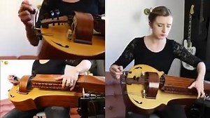 25K views · 707 reactions | Here's the 5 Iron Maiden Riffs on Hurdy Gurdy.  Worry not, "Fear of the Gurdy" will get a special treatment, because... it will be a part of my upcoming EP - HEAVY GURDY VOL. 1!  Follow 5 RIFFS playlist: https://bit.ly/3fK1T02 By Michalina Malisz Hurdy Gurdy | Up the Irons | Facebook